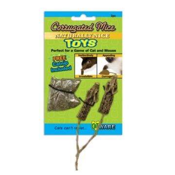 Naturally Nice Corrugated Mice 4 pk - Click Image to Close