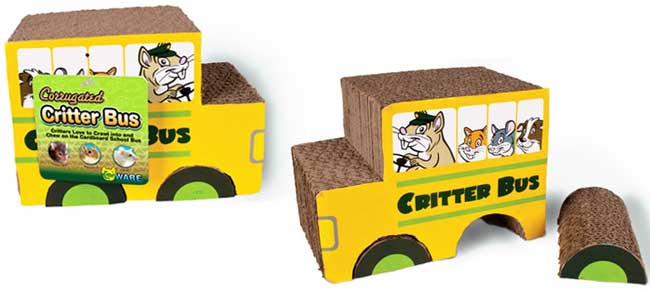 Corrugated Critter Bus - Click Image to Close