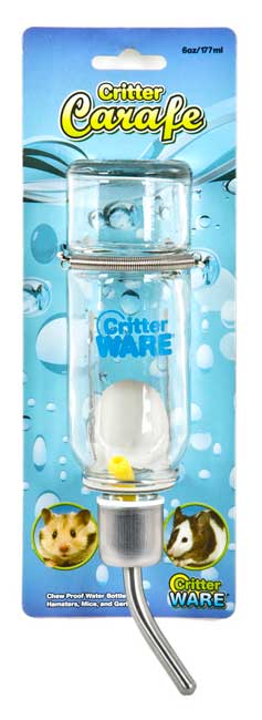 Critter Carafe Glass Water Bottle