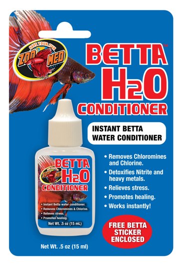 Betta H20 Conditioner by ZooMed - Click Image to Close