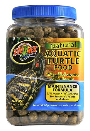 Zoo Med Natural Aquatic Turtle Food Maintenance Formula - Click Image to Close