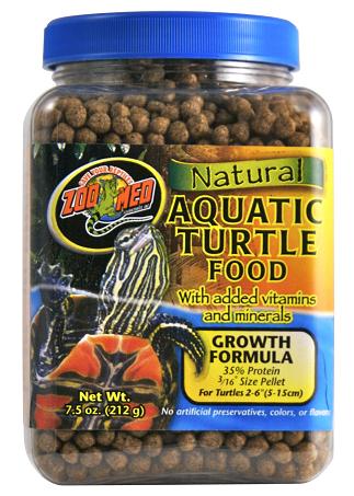 Zoo Med Natural Aquatic Turtle Food Growth Formula - Click Image to Close