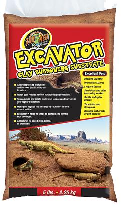 Zoo Med Excavator Clay Burrowing Substrate - Click Image to Close