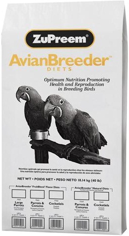 ZuPreem AvianBreeder FruitBlend - Cockatiel - Click Image to Close